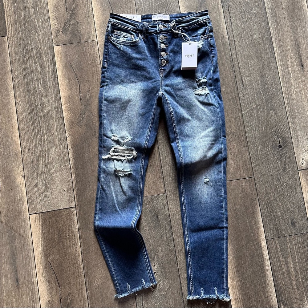 Vervet Haylie Hi Rise Skinny Jeans